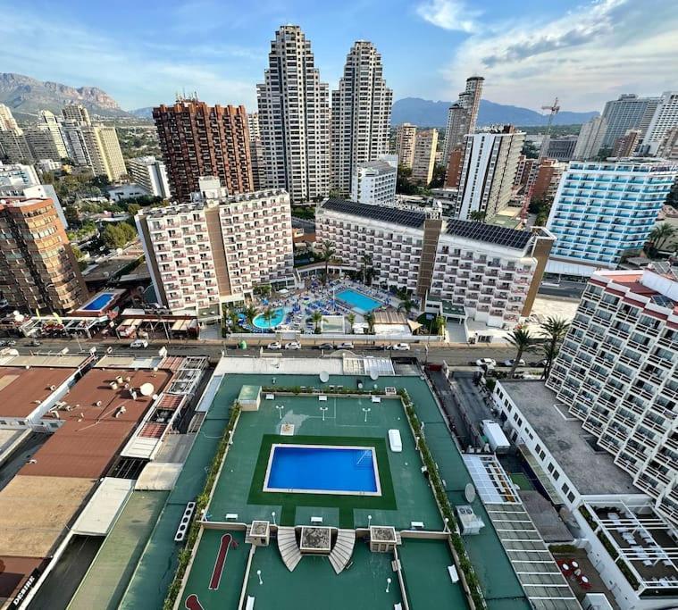 New Apartments Benidorm Beach & City Buitenkant foto
